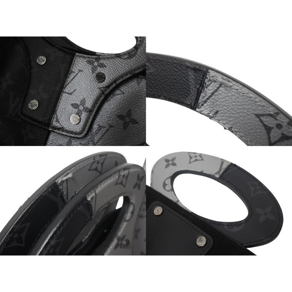 Louis Vuitton Split Tote Bag Eclipse Leather Blac… - image 6